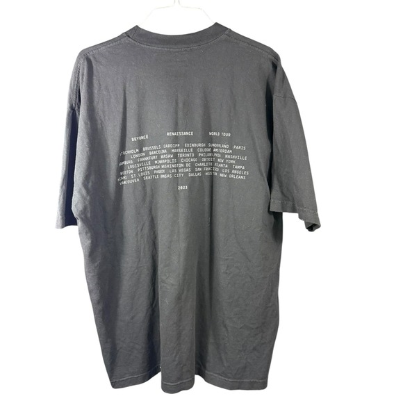 Beyonce Renaissance World Tour Shirt Mens Large Concert Graphic Tee 2023 USA - Picture 3 of 5